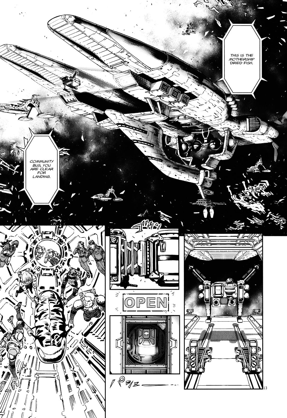 Kidou Senshi Gundam Thunderbolt Chapter 4 page 13 - Chapter 4 : Episode.4