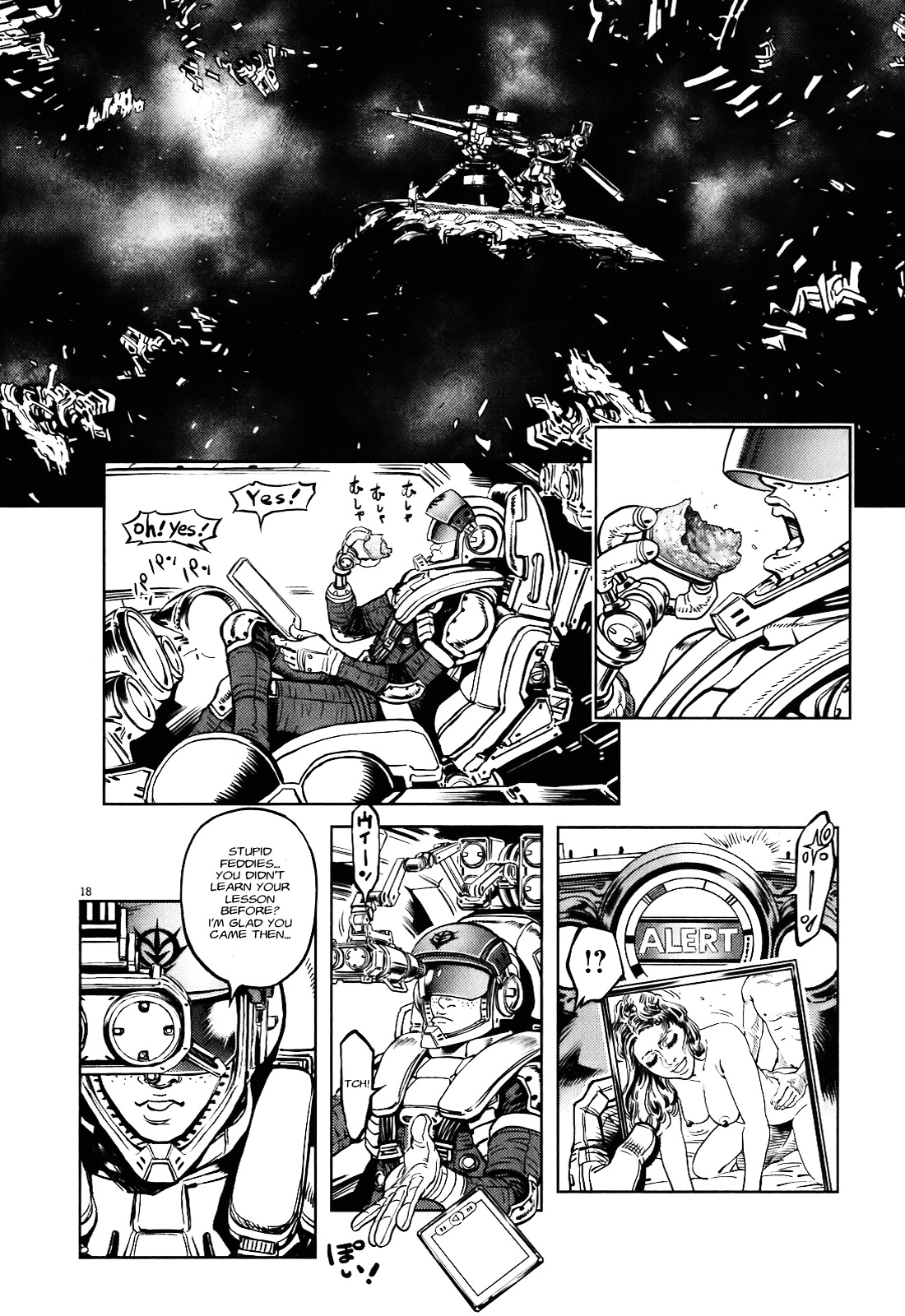 Kidou Senshi Gundam Thunderbolt Chapter 4 page 18 - Chapter 4 : Episode.4