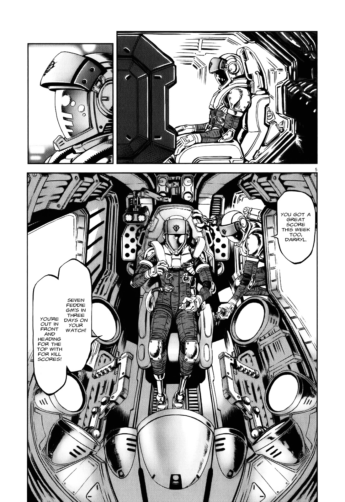 Kidou Senshi Gundam Thunderbolt Chapter 4 page 5 - Chapter 4 : Episode.4