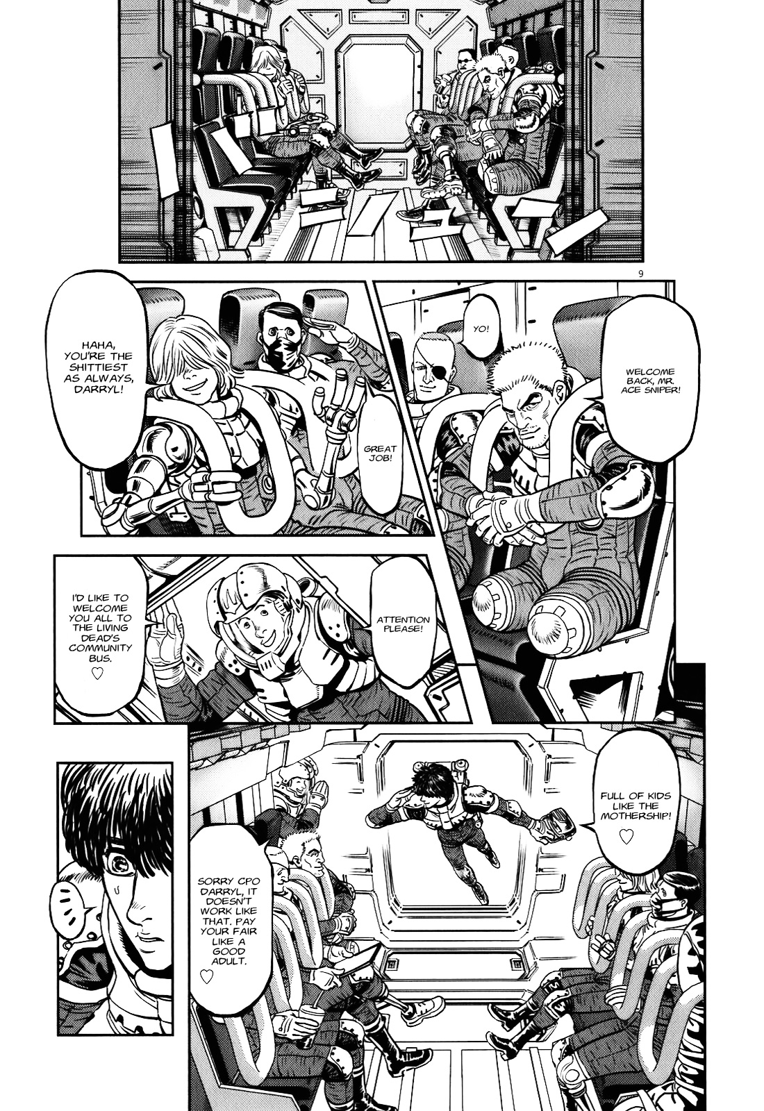 Kidou Senshi Gundam Thunderbolt Chapter 4 page 9 - Chapter 4 : Episode.4