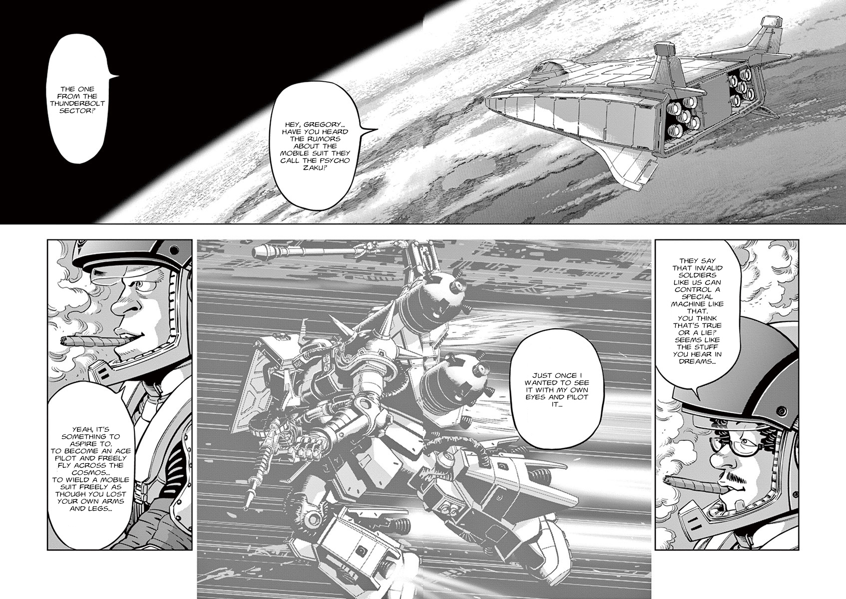 Kidou Senshi Gundam Thunderbolt Chapter 41 page 17 - Chapter 41 : Episode.41