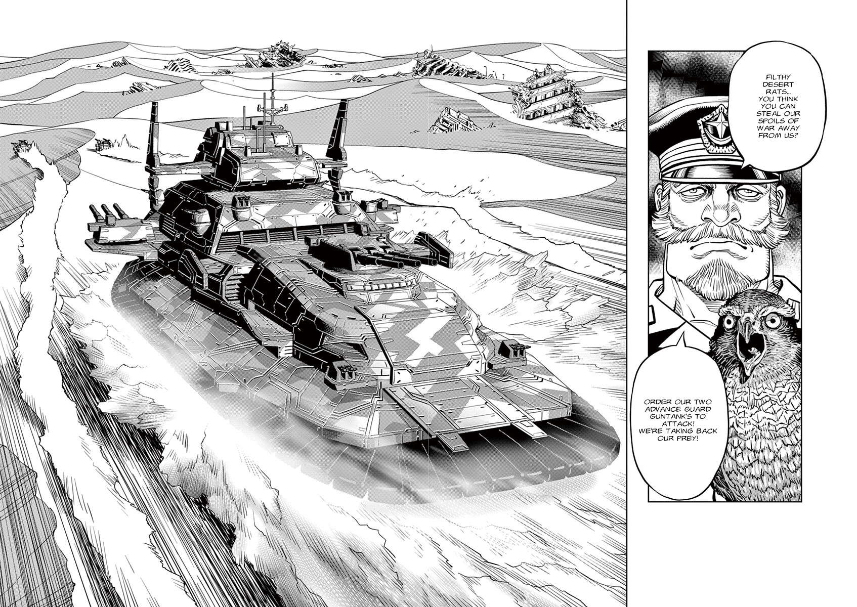 Kidou Senshi Gundam Thunderbolt Chapter 44 page 14 - Chapter 44 : Side Story - Sean The Sand Rat - Part 1