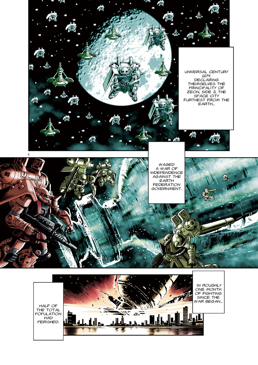 Kidou Senshi Gundam Thunderbolt Chapter 44 page 3 - Chapter 44 : Side Story - Sean The Sand Rat - Part 1