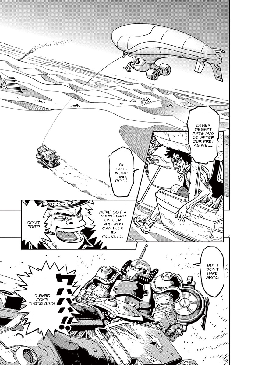 Kidou Senshi Gundam Thunderbolt Chapter 44 page 6 - Chapter 44 : Side Story - Sean The Sand Rat - Part 1