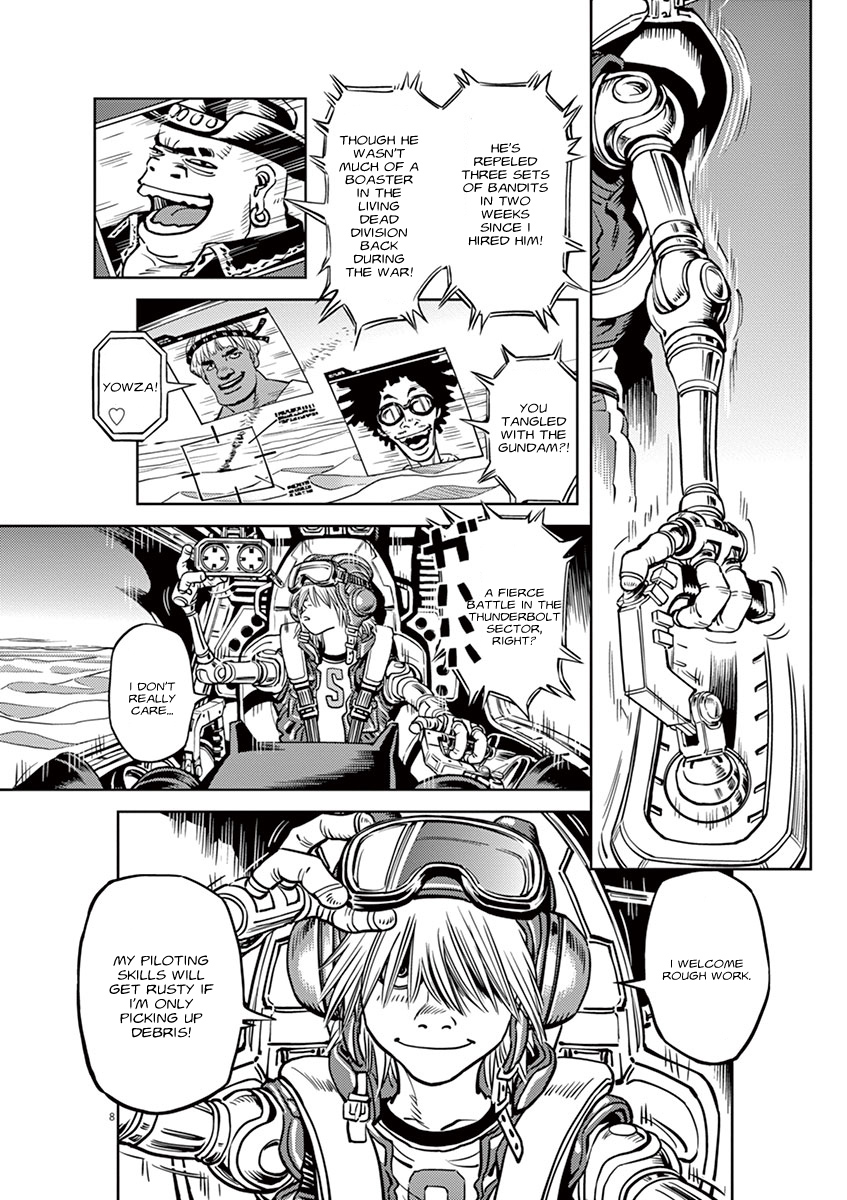 Kidou Senshi Gundam Thunderbolt Chapter 44 page 7 - Chapter 44 : Side Story - Sean The Sand Rat - Part 1