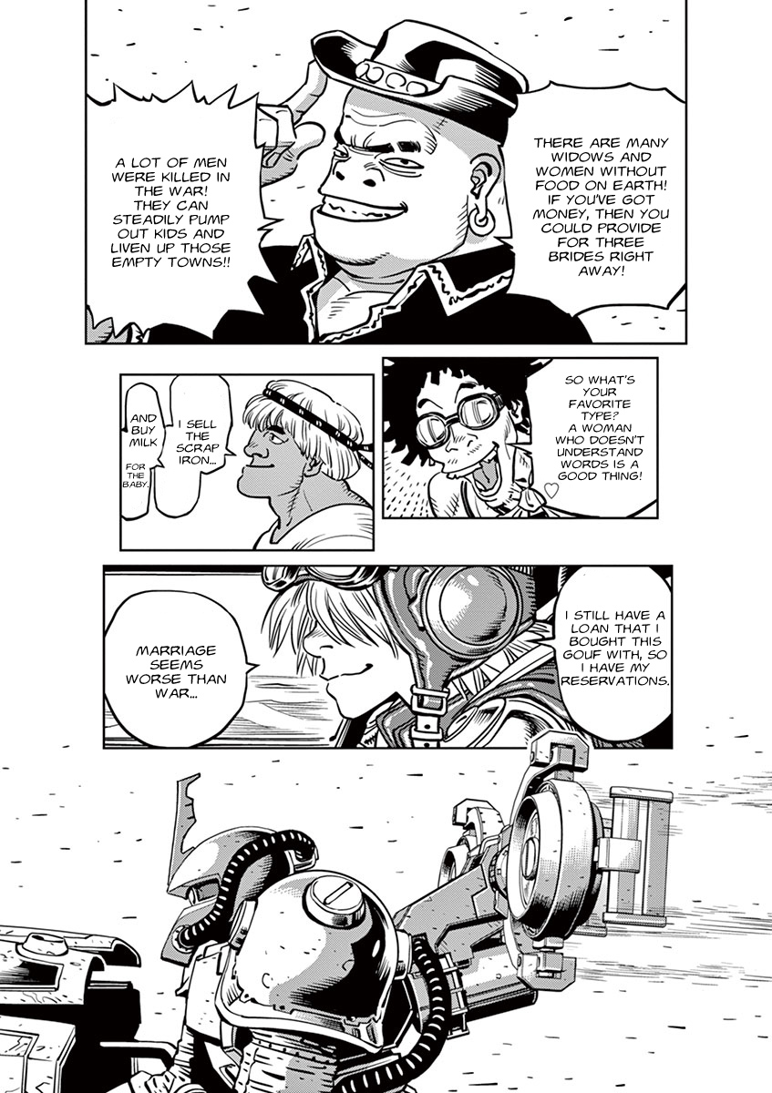 Kidou Senshi Gundam Thunderbolt Chapter 44 page 9 - Chapter 44 : Side Story - Sean The Sand Rat - Part 1