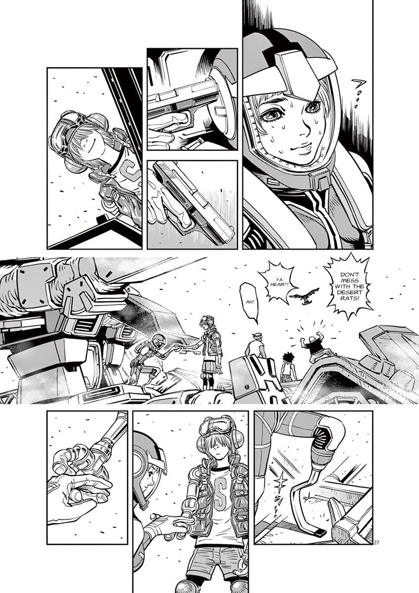 Kidou Senshi Gundam Thunderbolt Chapter 45 page 22 - Chapter 45 : Side Story - Sean The Sand Rat - Part 2