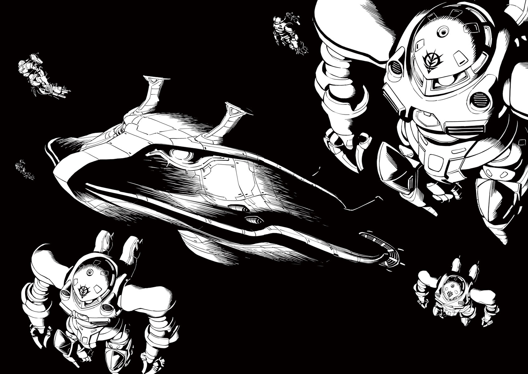 Kidou Senshi Gundam Thunderbolt Chapter 48 page 8 - Chapter 48 : Episode.46