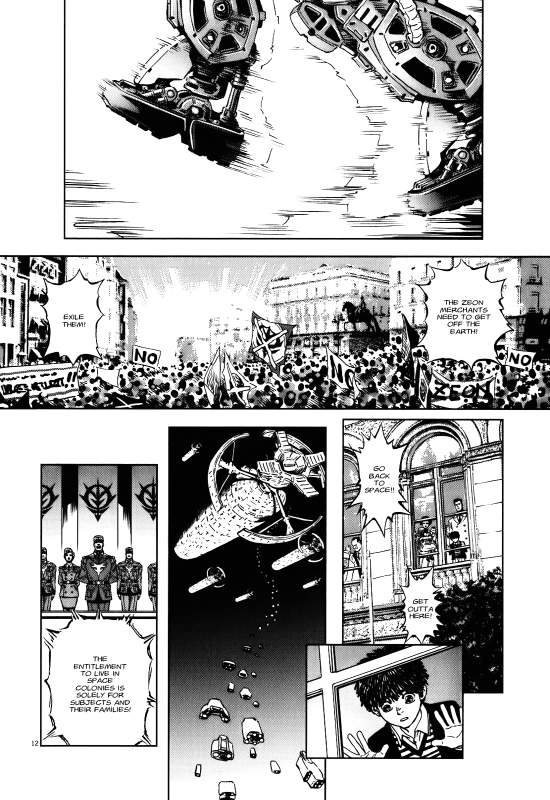 Kidou Senshi Gundam Thunderbolt Chapter 5 page 12 - Chapter 5 : Episode.5
