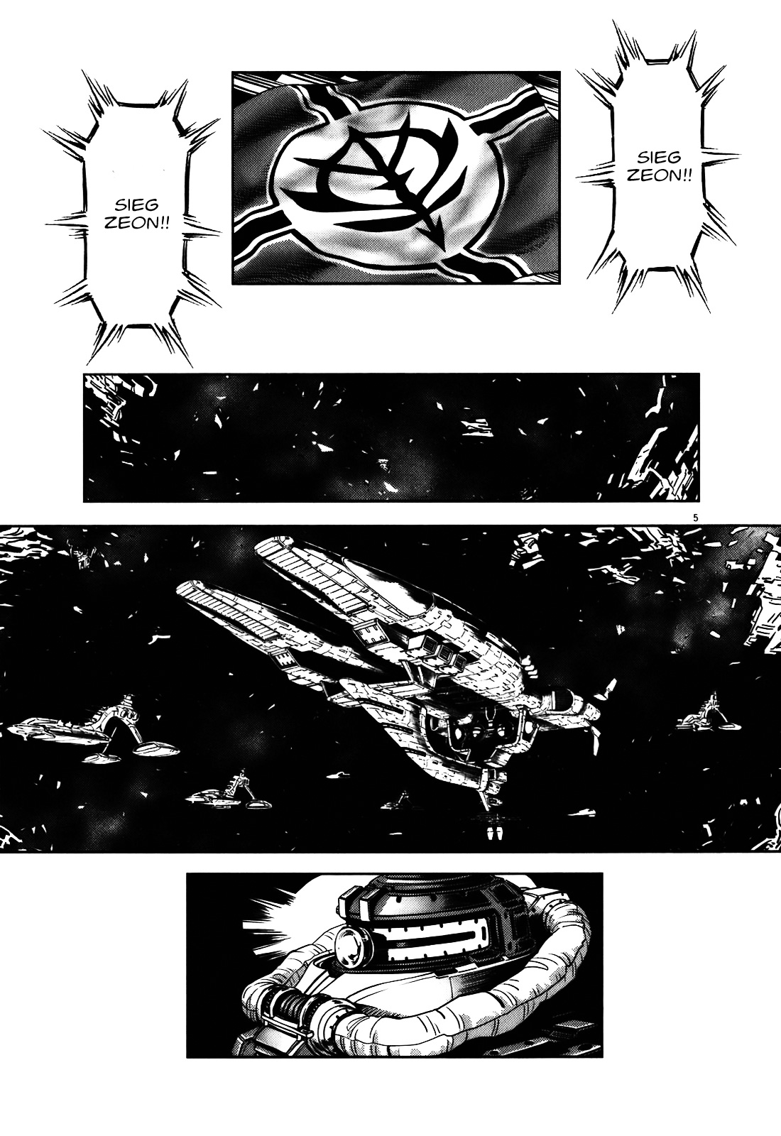 Kidou Senshi Gundam Thunderbolt Chapter 5 page 5 - Chapter 5 : Episode.5