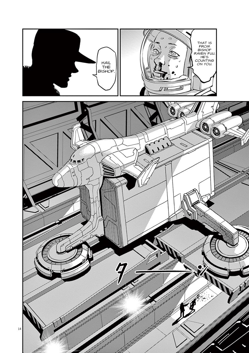 Kidou Senshi Gundam Thunderbolt Chapter 61 page 14 - Chapter 61 : Episode.59