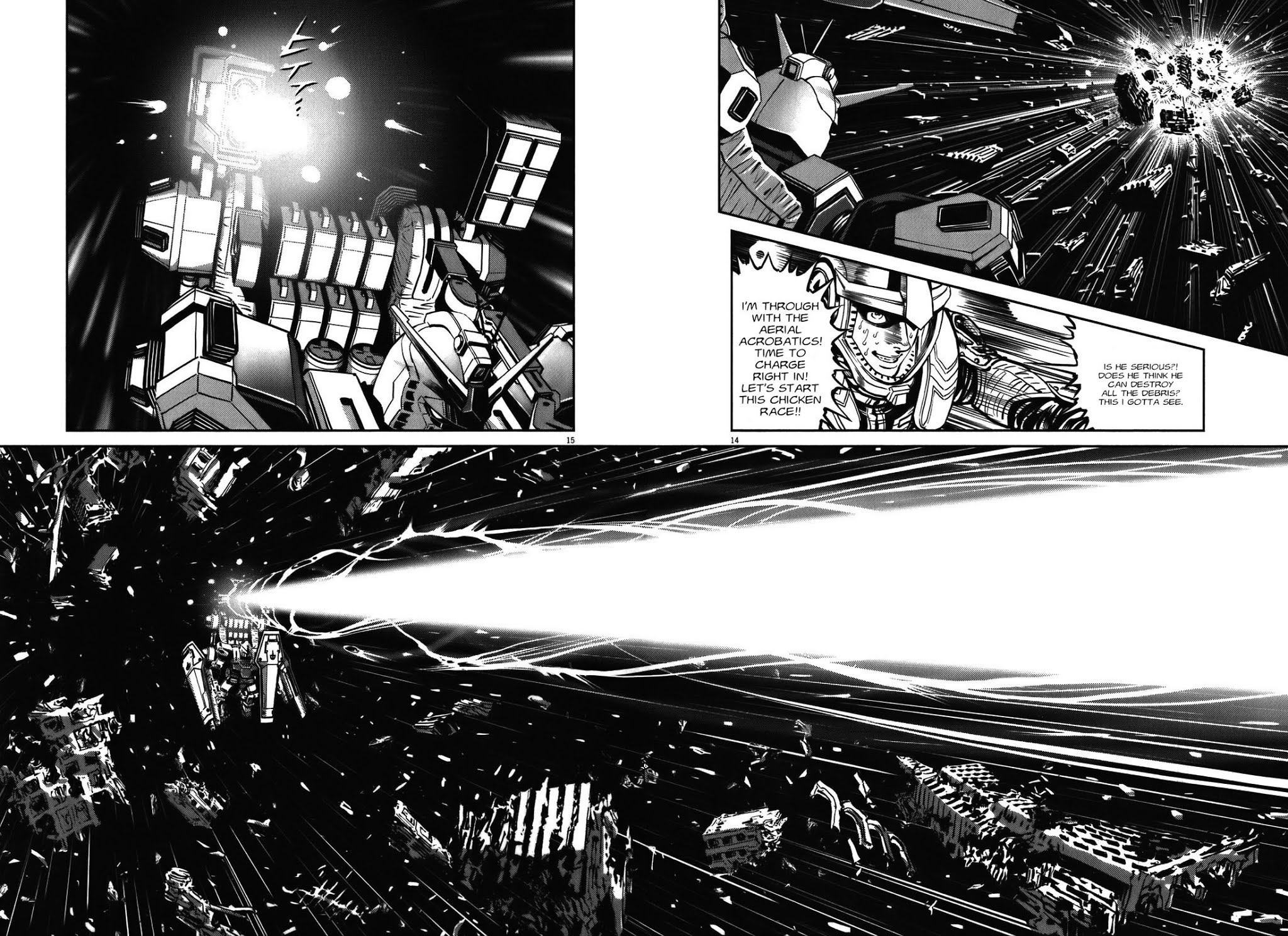 Kidou Senshi Gundam Thunderbolt Chapter 9 page 14 - Chapter 9 : Episode.9