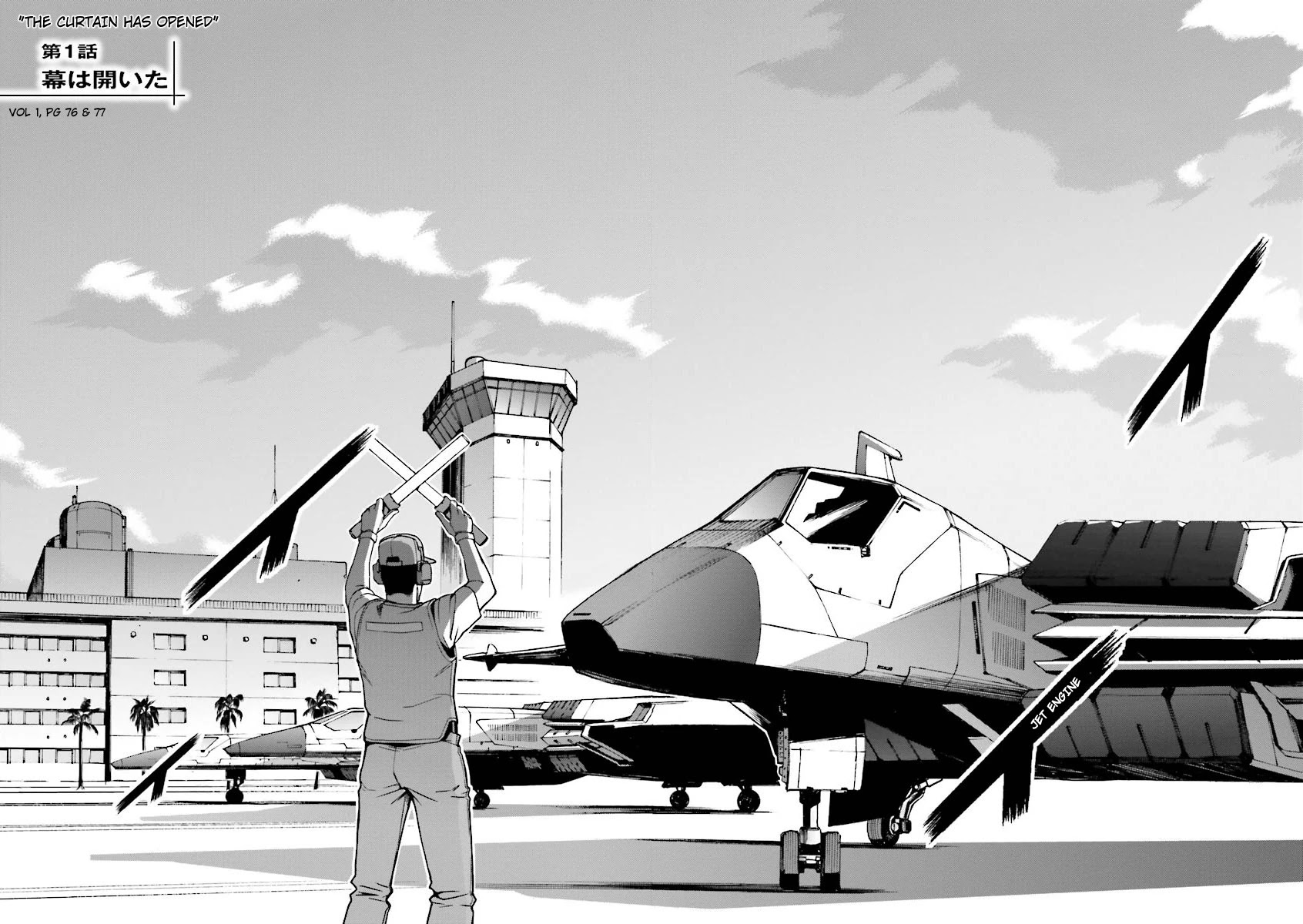 Kidou Senshi Gundam U.C. 0094 - Across The Sky Chapter 1 page 2 - Chapter 1: The Curtain Opens