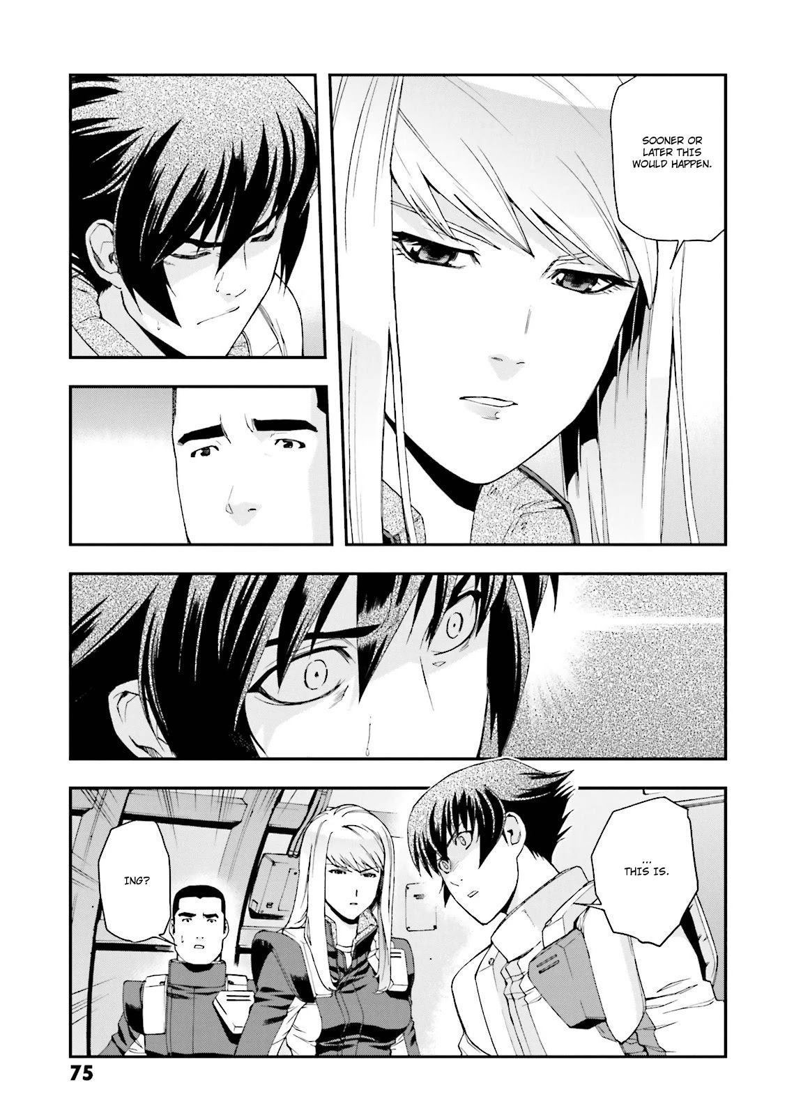 Kidou Senshi Gundam U.C. 0094 - Across The Sky Chapter 10 page 10 - Chapter 10: Bath and Luger