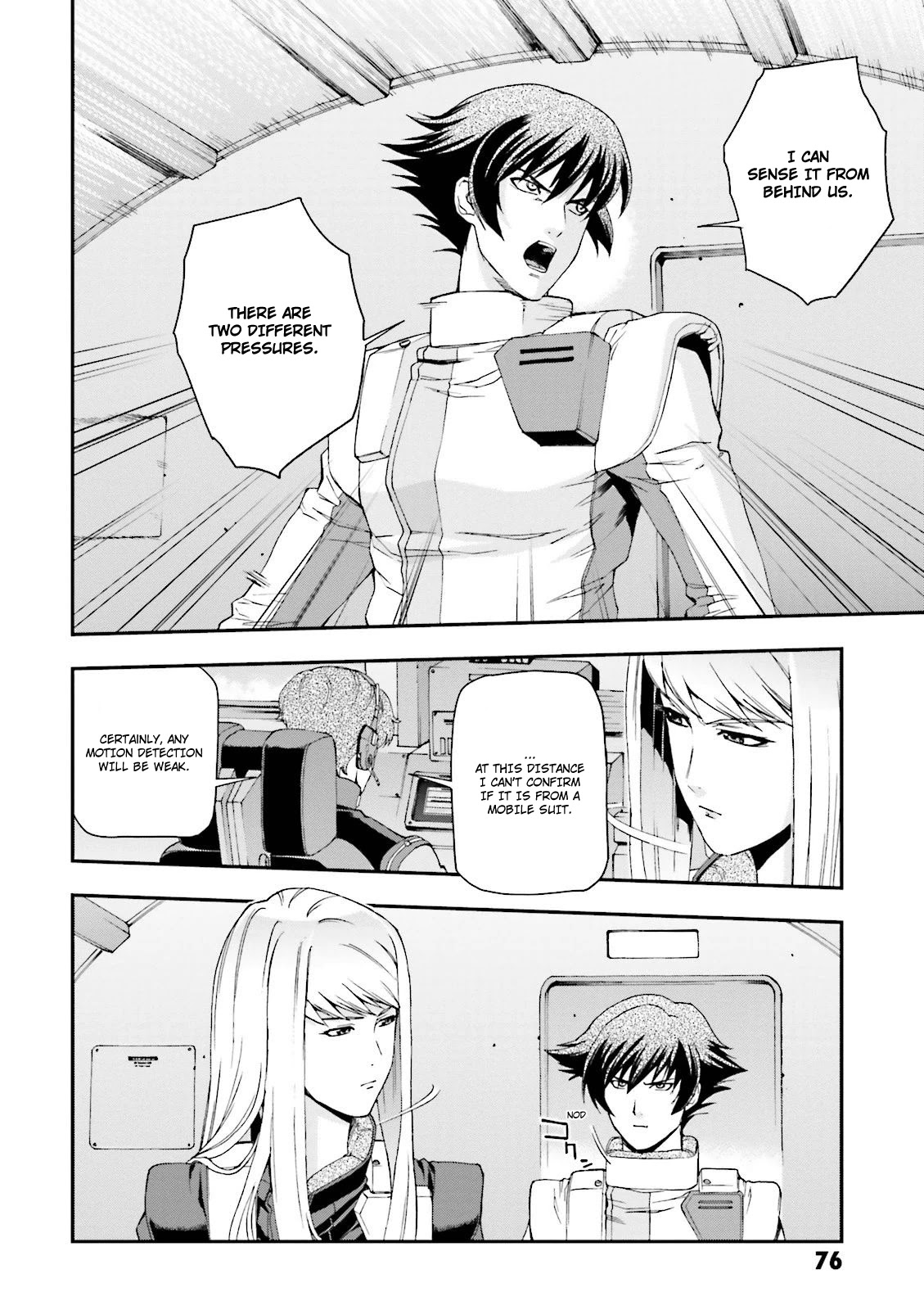 Kidou Senshi Gundam U.C. 0094 - Across The Sky Chapter 10 page 11 - Chapter 10: Bath and Luger