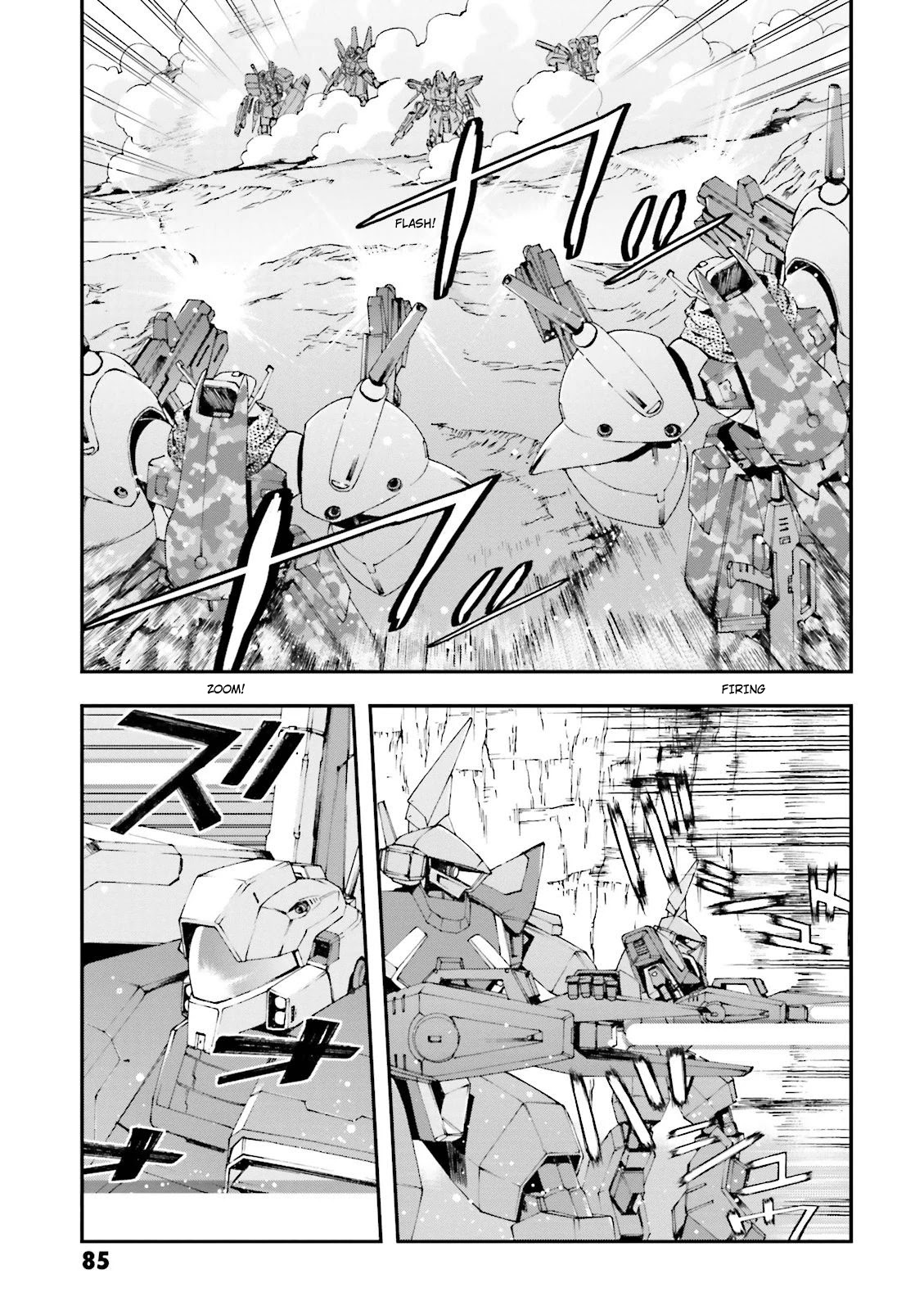 Kidou Senshi Gundam U.C. 0094 - Across The Sky Chapter 10 page 20 - Chapter 10: Bath and Luger
