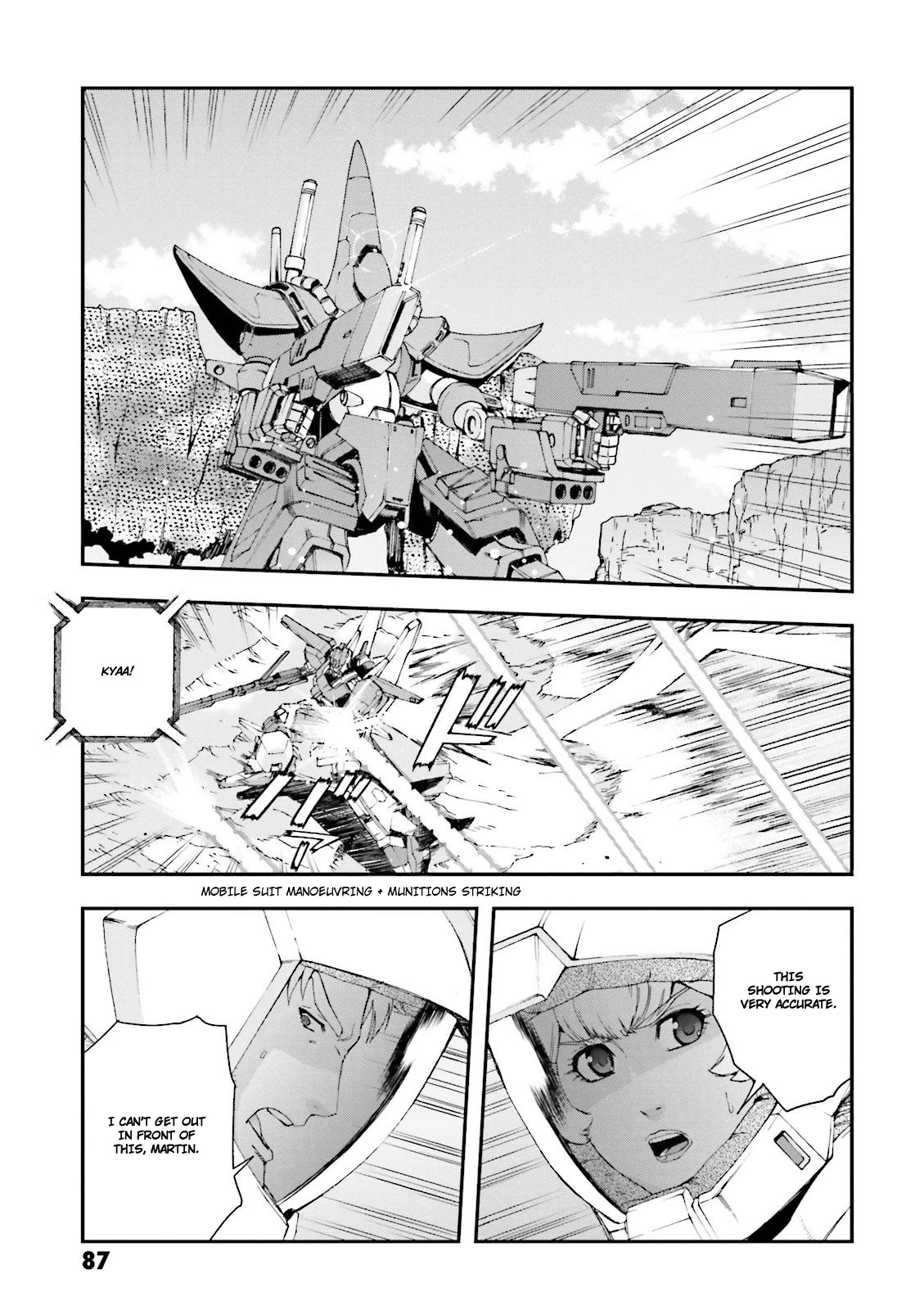 Kidou Senshi Gundam U.C. 0094 - Across The Sky Chapter 10 page 22 - Chapter 10: Bath and Luger
