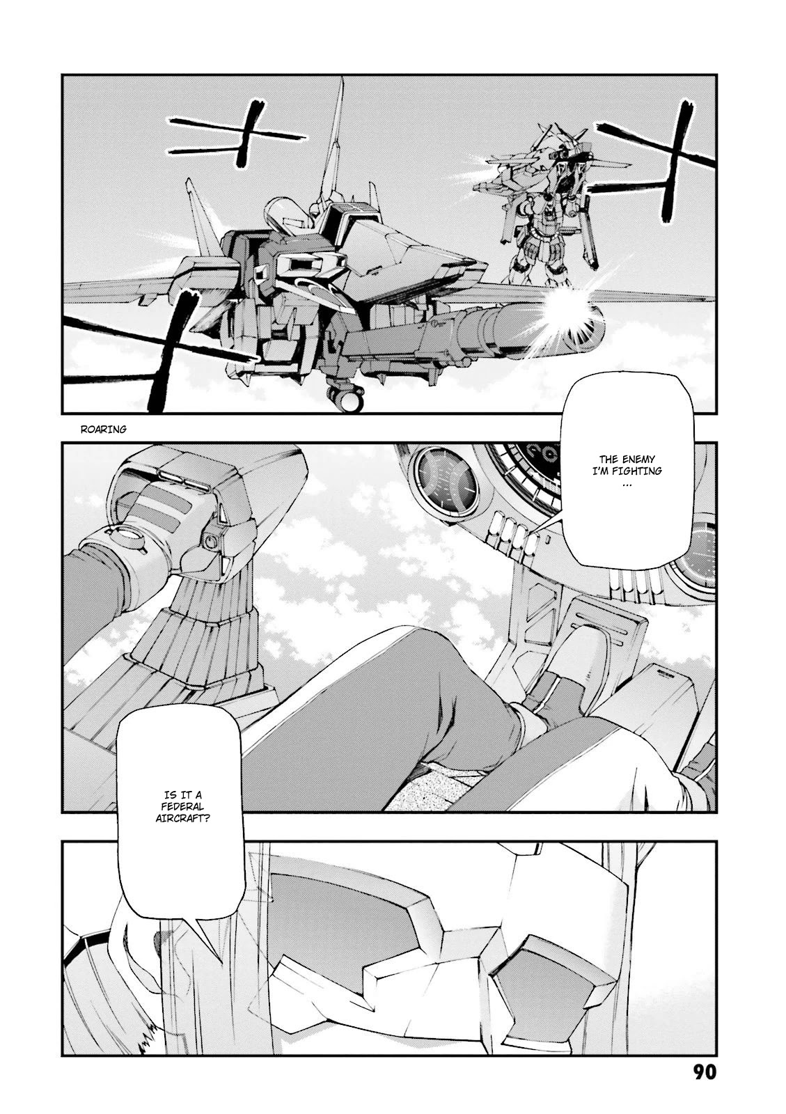 Kidou Senshi Gundam U.C. 0094 - Across The Sky Chapter 10 page 25 - Chapter 10: Bath and Luger