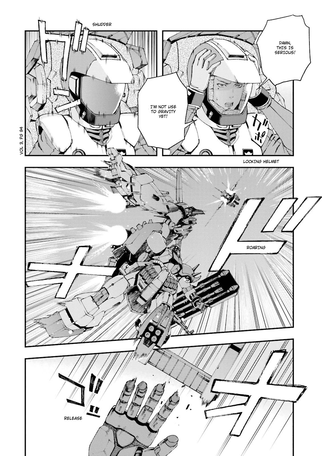 Kidou Senshi Gundam U.C. 0094 - Across The Sky Chapter 10 page 29 - Chapter 10: Bath and Luger