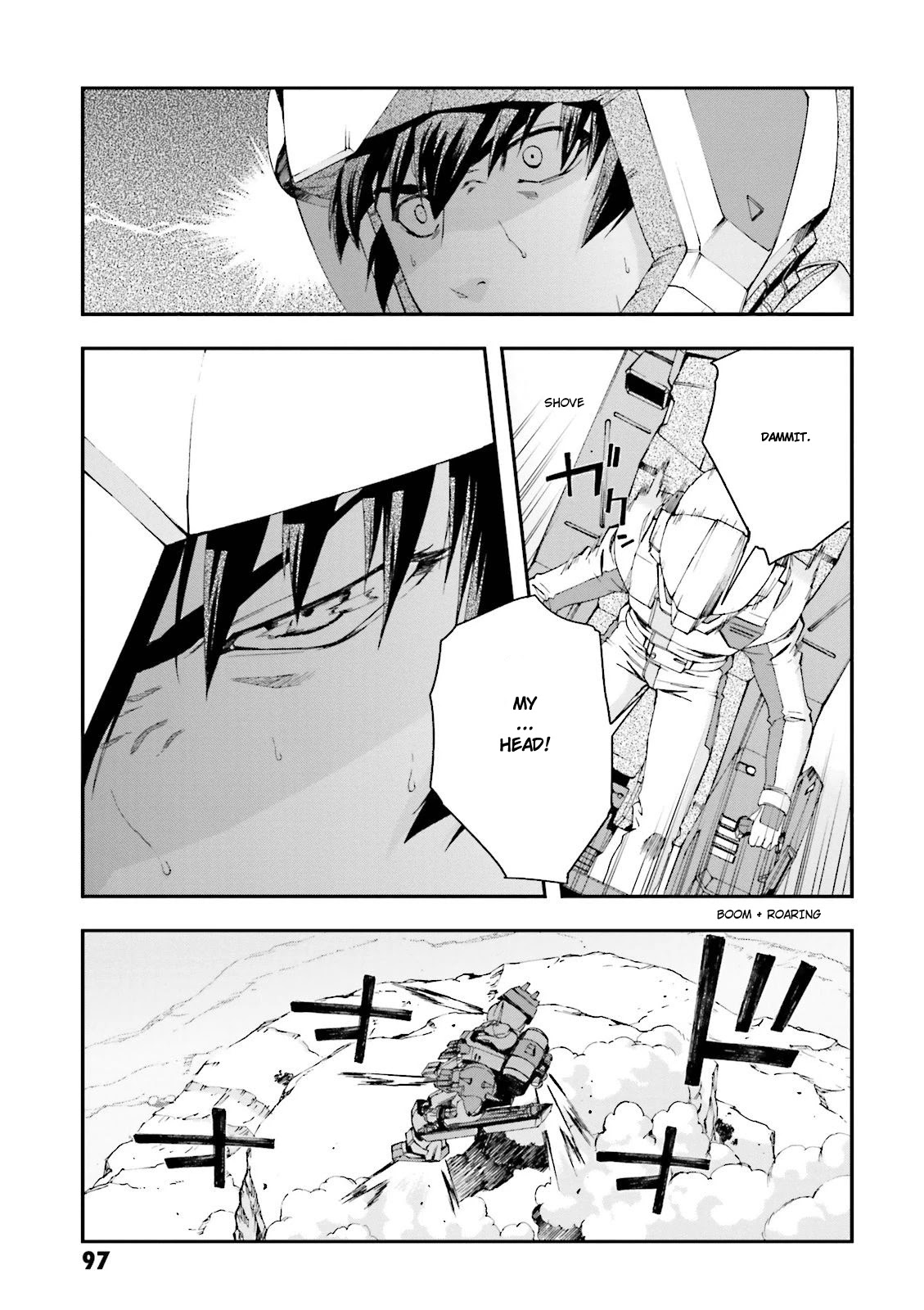 Kidou Senshi Gundam U.C. 0094 - Across The Sky Chapter 10 page 32 - Chapter 10: Bath and Luger