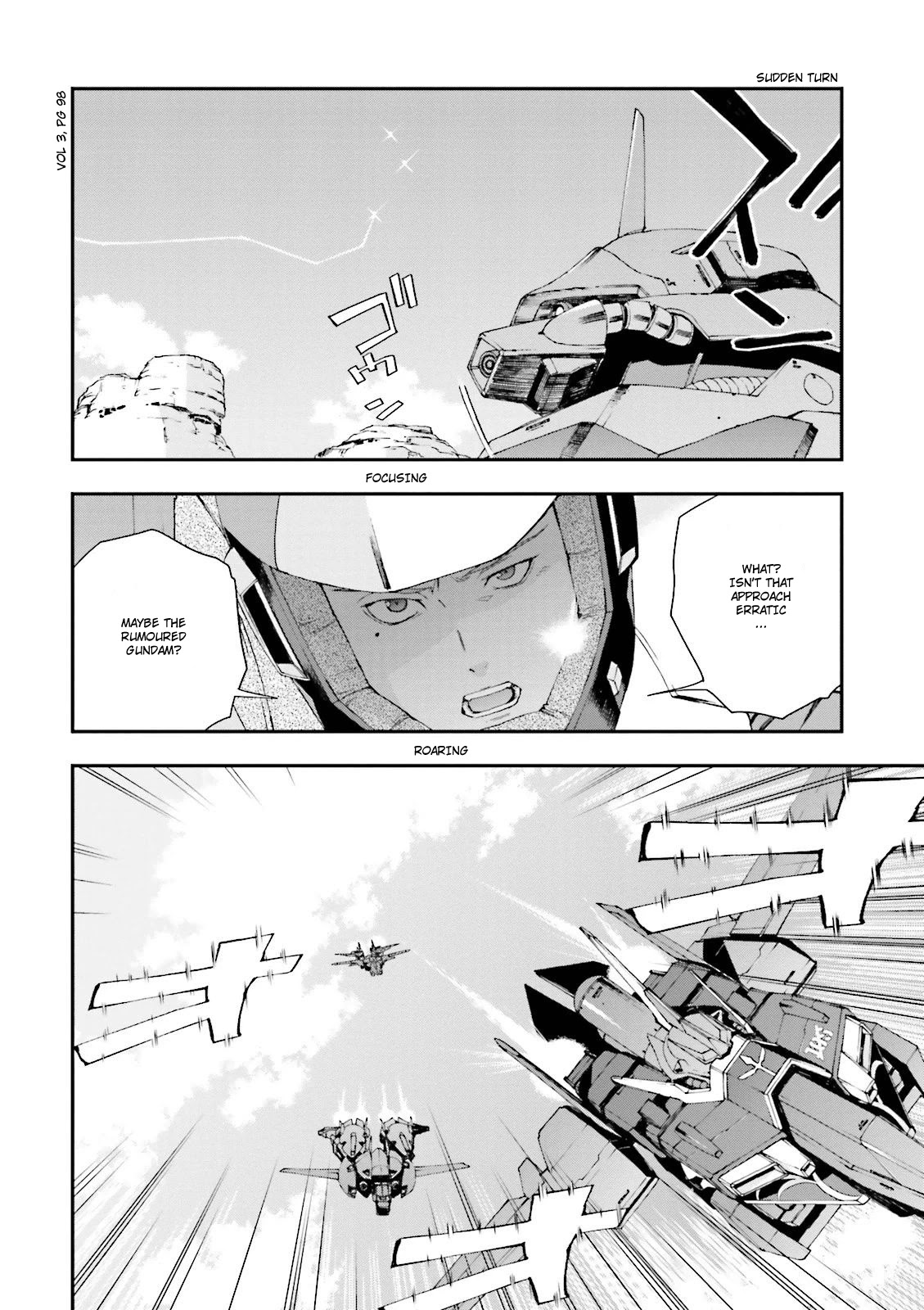 Kidou Senshi Gundam U.C. 0094 - Across The Sky Chapter 10 page 33 - Chapter 10: Bath and Luger