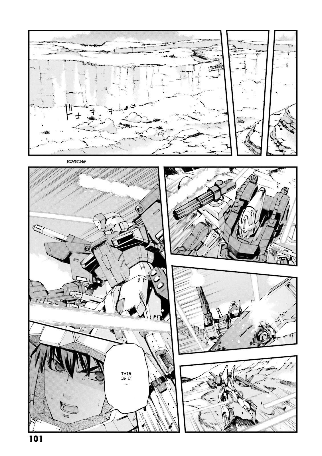 Kidou Senshi Gundam U.C. 0094 - Across The Sky Chapter 10 page 36 - Chapter 10: Bath and Luger