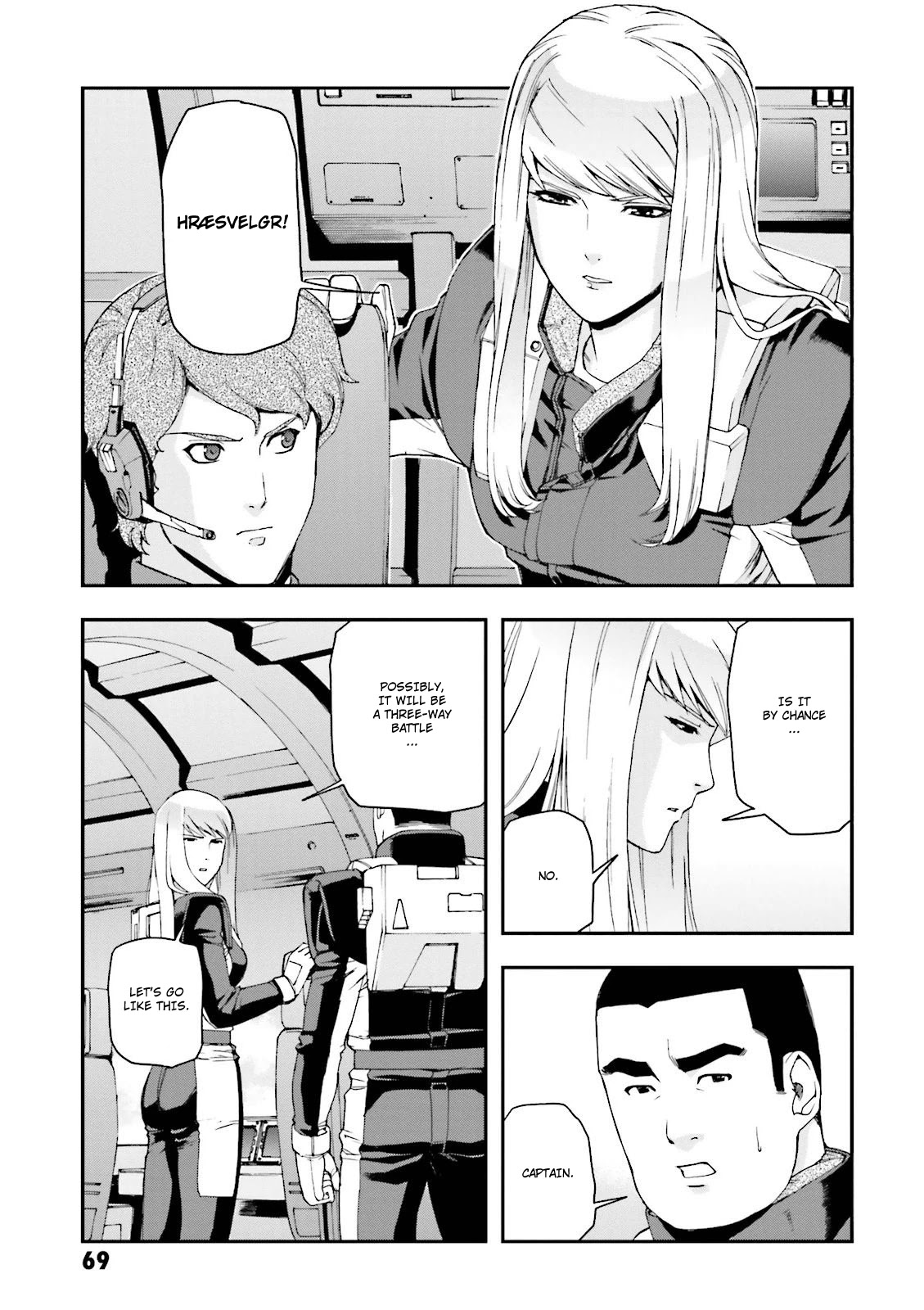 Kidou Senshi Gundam U.C. 0094 - Across The Sky Chapter 10 page 4 - Chapter 10: Bath and Luger