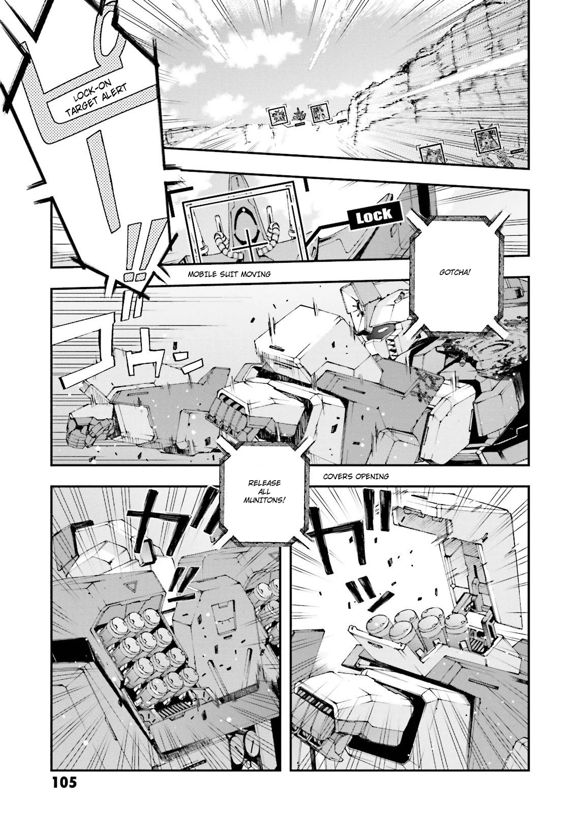 Kidou Senshi Gundam U.C. 0094 - Across The Sky Chapter 10 page 40 - Chapter 10: Bath and Luger