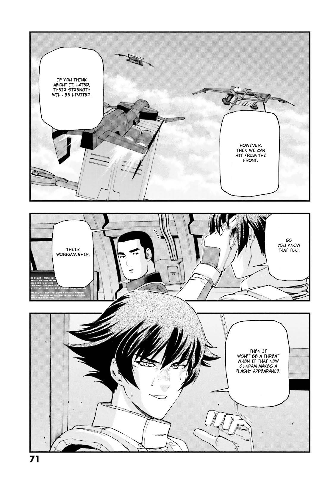Kidou Senshi Gundam U.C. 0094 - Across The Sky Chapter 10 page 6 - Chapter 10: Bath and Luger
