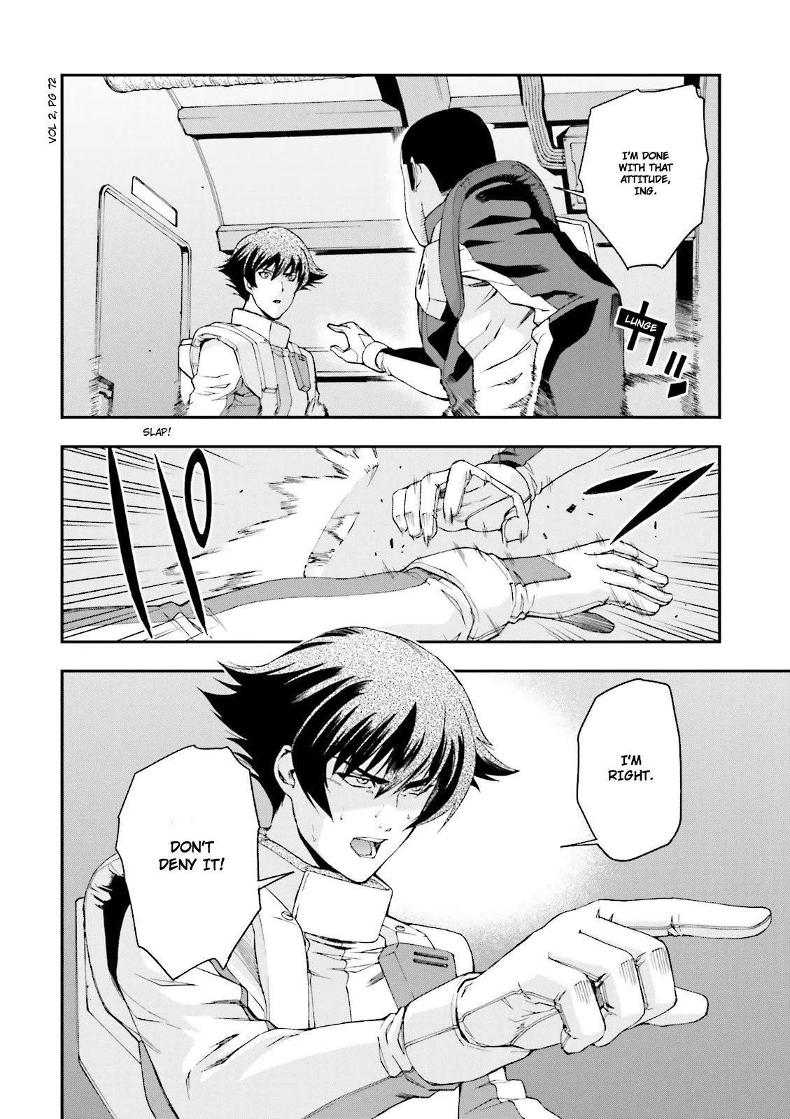 Kidou Senshi Gundam U.C. 0094 - Across The Sky Chapter 10 page 7 - Chapter 10: Bath and Luger