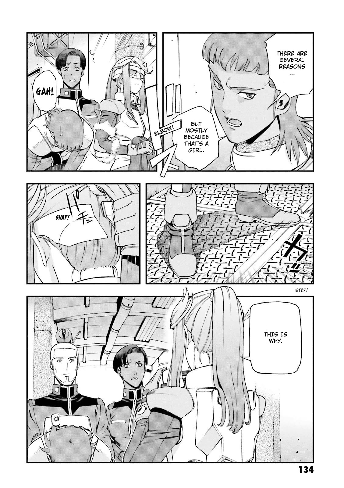 Kidou Senshi Gundam U.C. 0094 - Across The Sky Chapter 11 page 19 - Chapter 11: The Colours Are Different