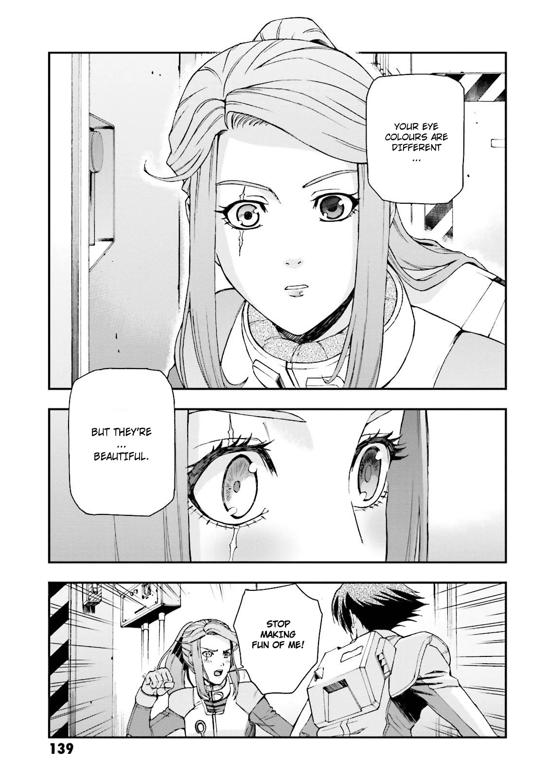 Kidou Senshi Gundam U.C. 0094 - Across The Sky Chapter 11 page 24 - Chapter 11: The Colours Are Different