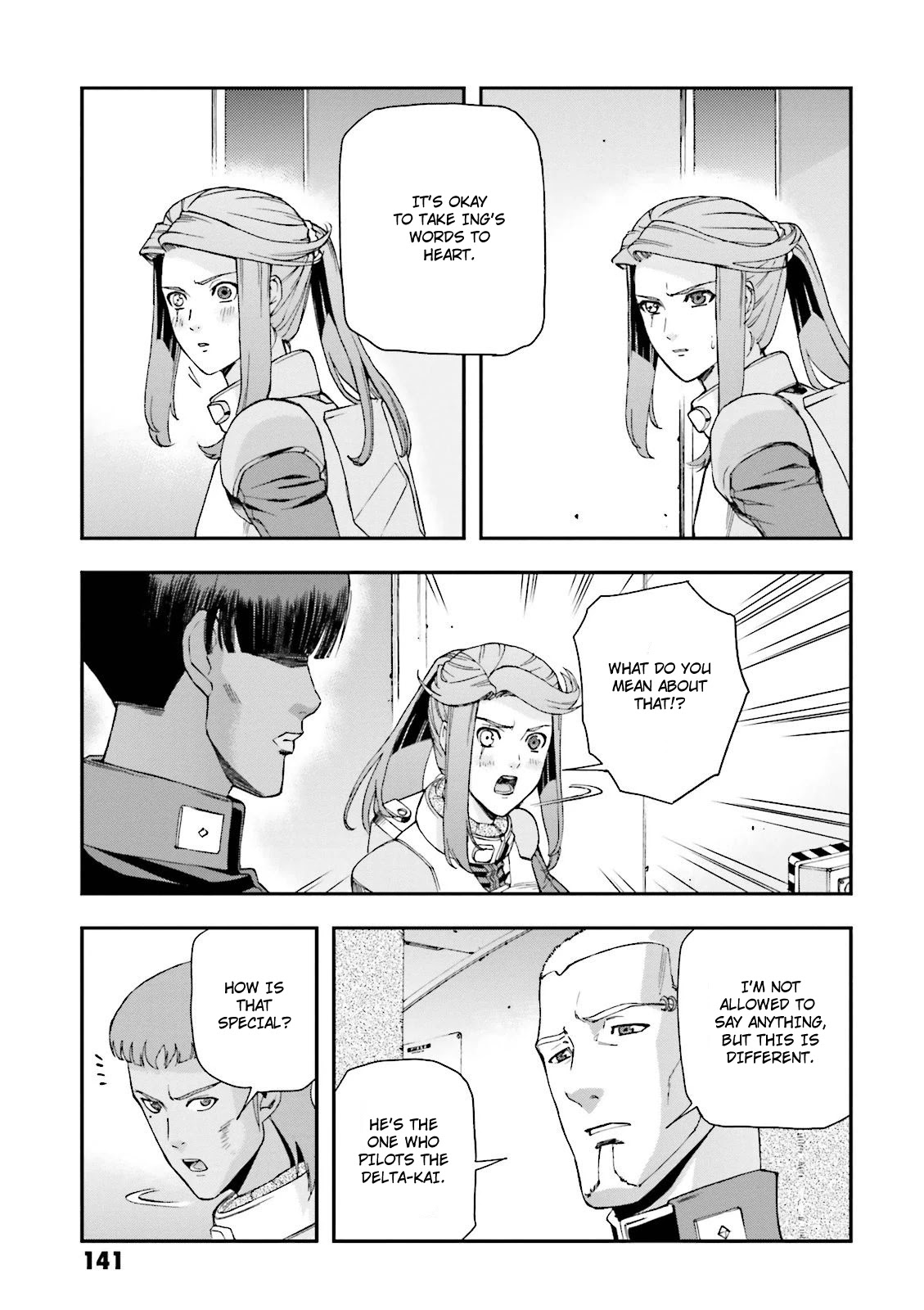 Kidou Senshi Gundam U.C. 0094 - Across The Sky Chapter 11 page 26 - Chapter 11: The Colours Are Different