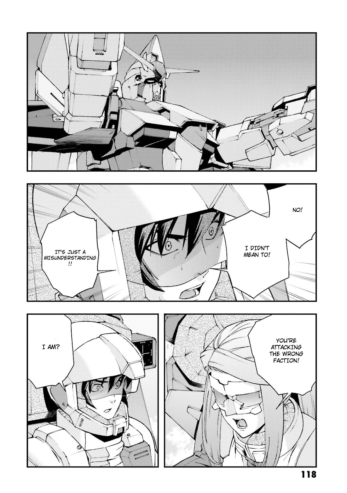 Kidou Senshi Gundam U.C. 0094 - Across The Sky Chapter 11 page 3 - Chapter 11: The Colours Are Different