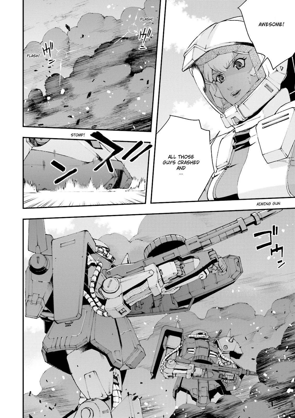 Kidou Senshi Gundam U.C. 0094 - Across The Sky Chapter 11 page 35 - Chapter 11: The Colours Are Different