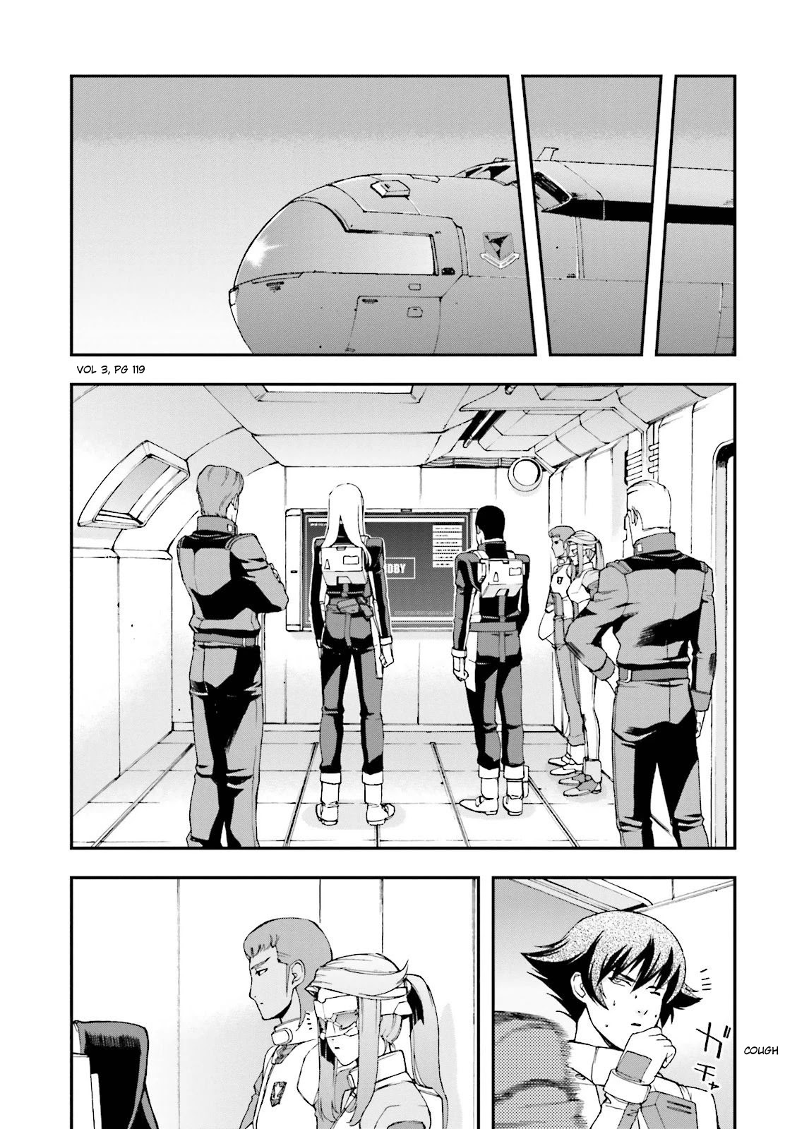 Kidou Senshi Gundam U.C. 0094 - Across The Sky Chapter 11 page 4 - Chapter 11: The Colours Are Different