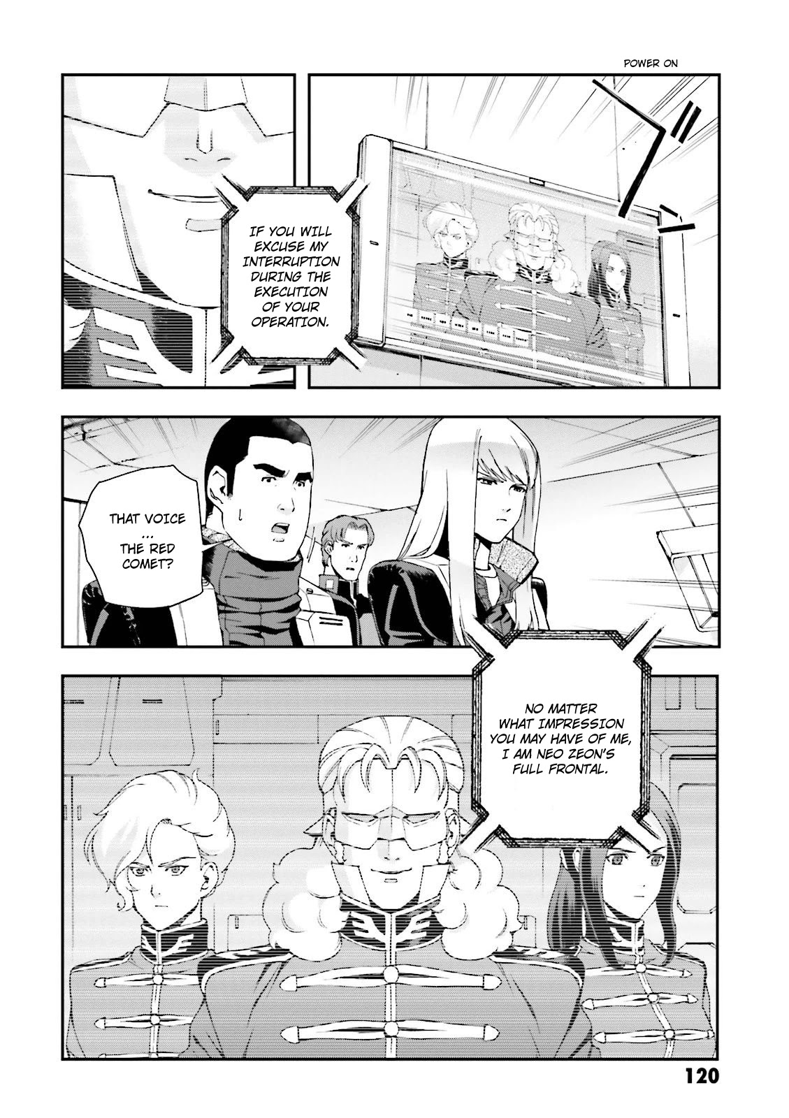 Kidou Senshi Gundam U.C. 0094 - Across The Sky Chapter 11 page 5 - Chapter 11: The Colours Are Different