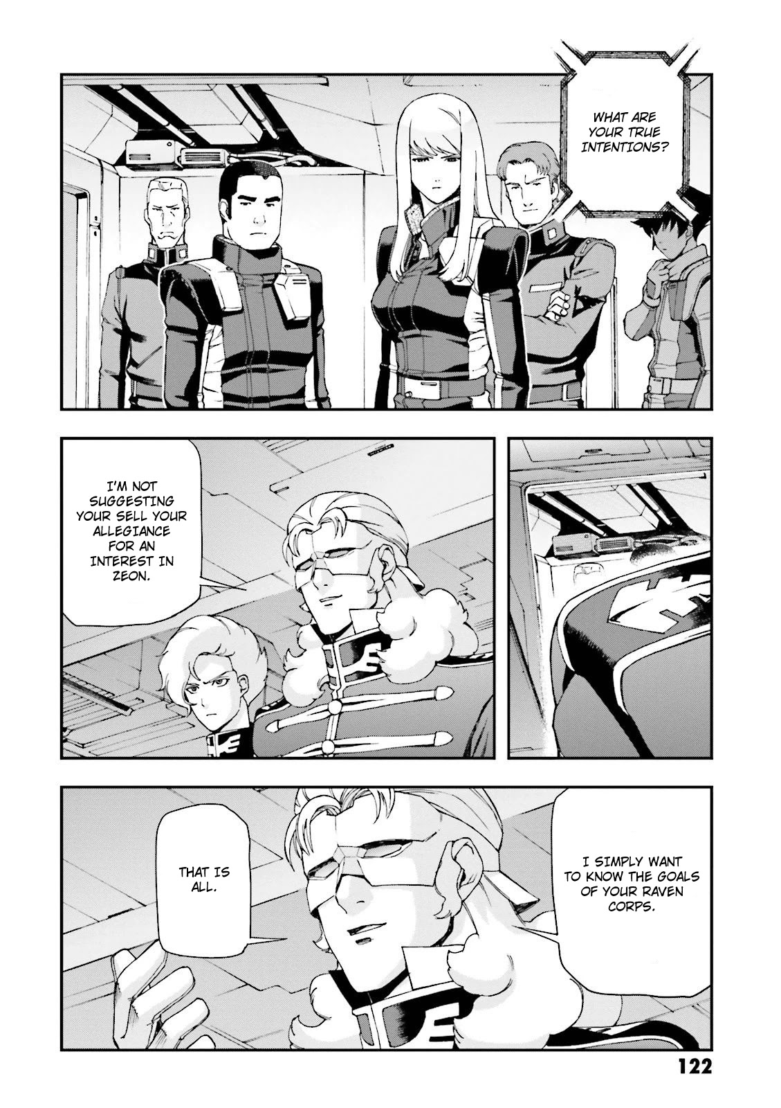 Kidou Senshi Gundam U.C. 0094 - Across The Sky Chapter 11 page 7 - Chapter 11: The Colours Are Different