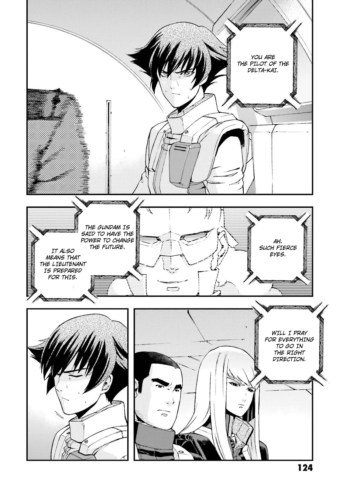 Kidou Senshi Gundam U.C. 0094 - Across The Sky Chapter 11 page 9 - Chapter 11: The Colours Are Different