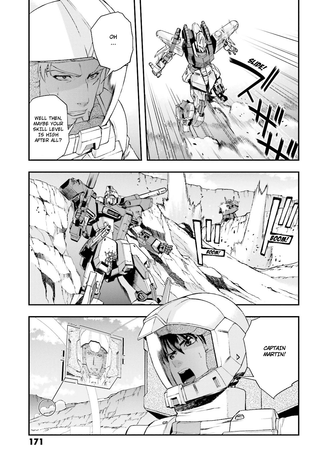 Kidou Senshi Gundam U.C. 0094 - Across The Sky Chapter 12 page 14 - Chapter 12: Black Sleeve Raven