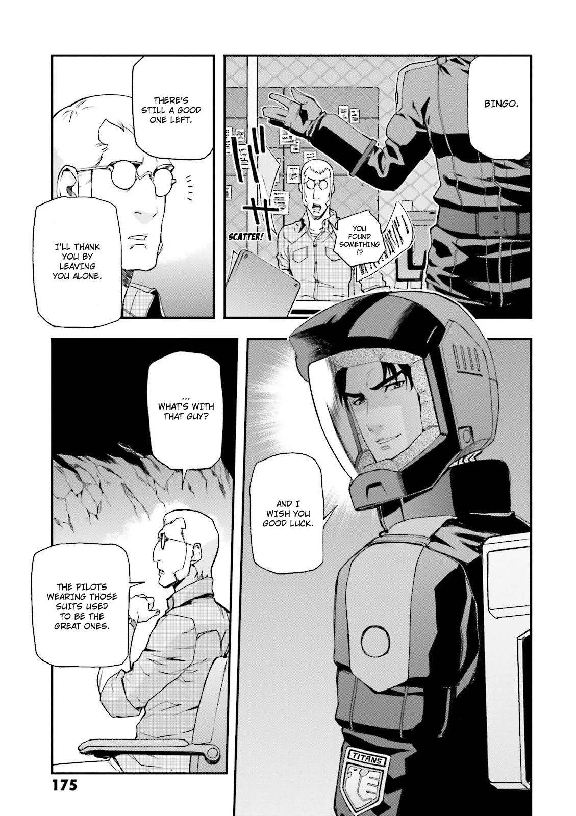 Kidou Senshi Gundam U.C. 0094 - Across The Sky Chapter 12 page 18 - Chapter 12: Black Sleeve Raven