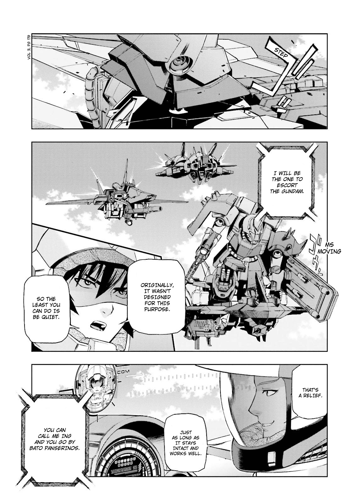 Kidou Senshi Gundam U.C. 0094 - Across The Sky Chapter 12 page 22 - Chapter 12: Black Sleeve Raven