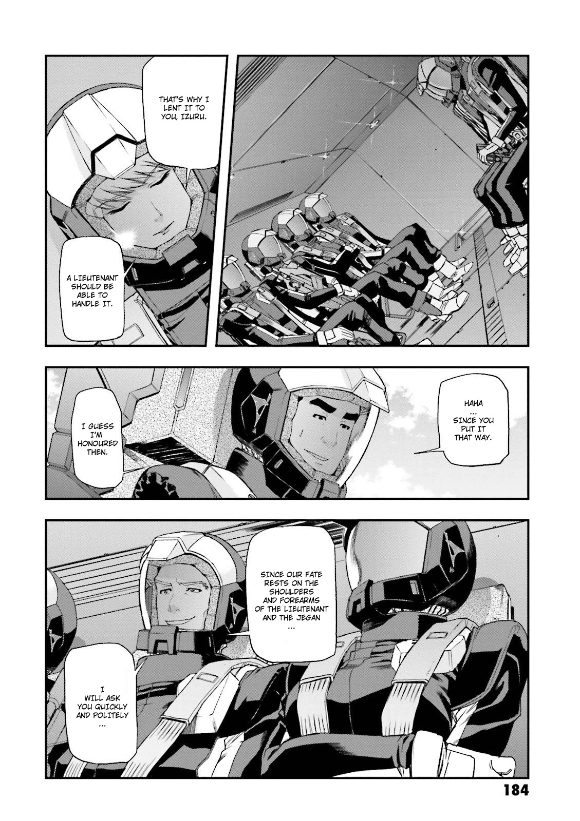 Kidou Senshi Gundam U.C. 0094 - Across The Sky Chapter 12 page 27 - Chapter 12: Black Sleeve Raven