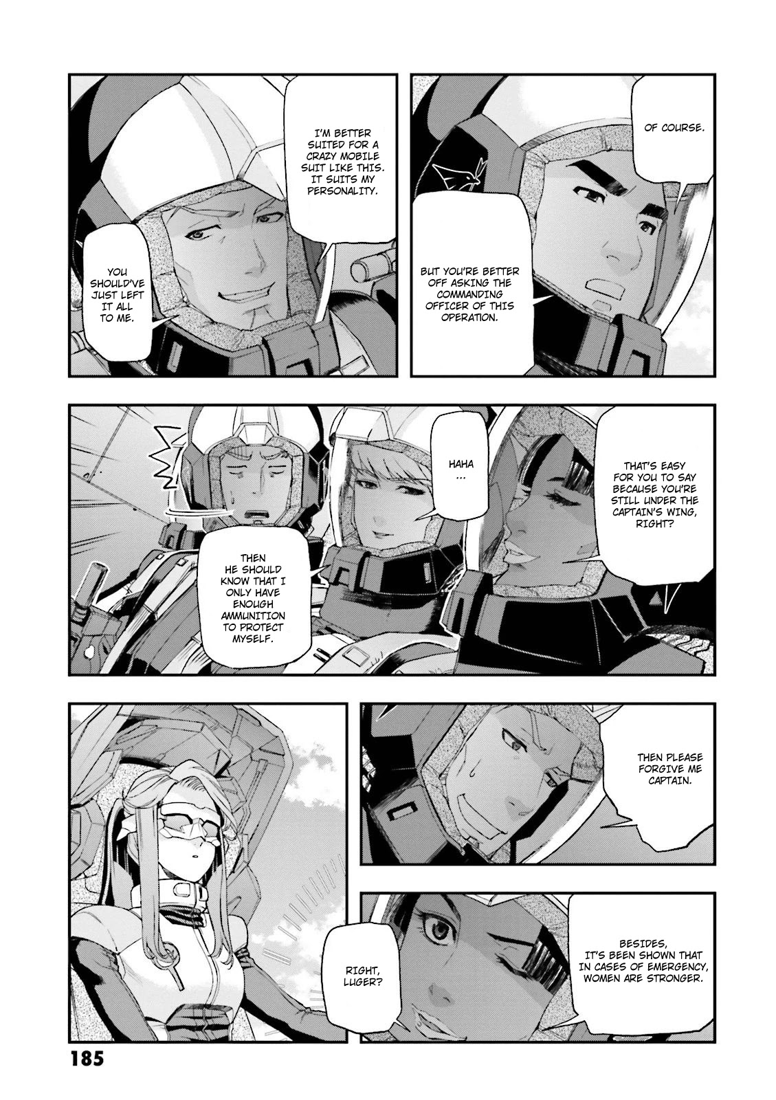 Kidou Senshi Gundam U.C. 0094 - Across The Sky Chapter 12 page 28 - Chapter 12: Black Sleeve Raven