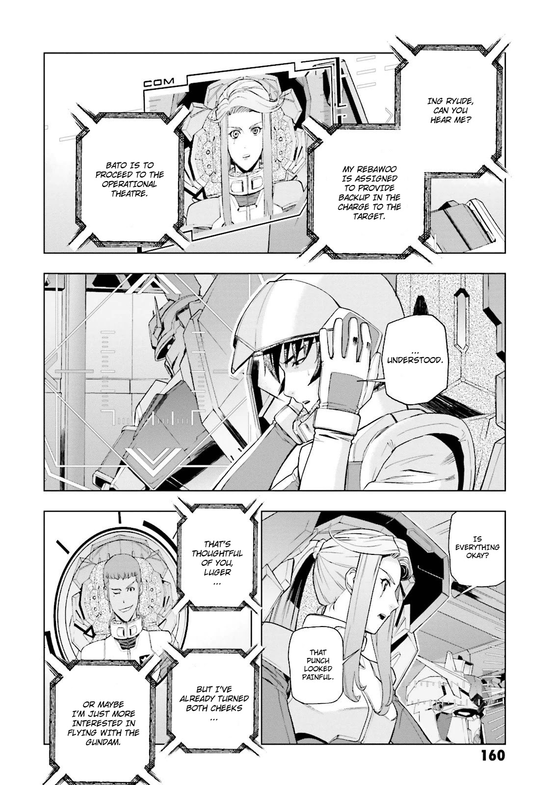 Kidou Senshi Gundam U.C. 0094 - Across The Sky Chapter 12 page 3 - Chapter 12: Black Sleeve Raven