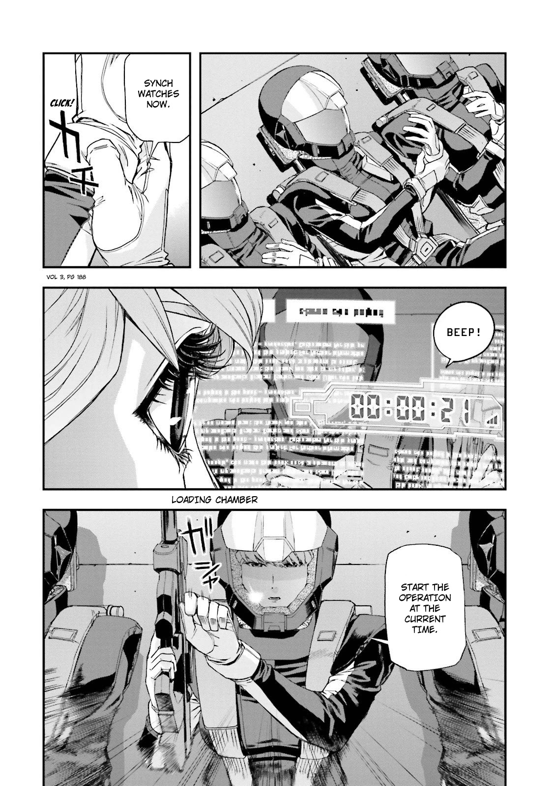 Kidou Senshi Gundam U.C. 0094 - Across The Sky Chapter 12 page 31 - Chapter 12: Black Sleeve Raven