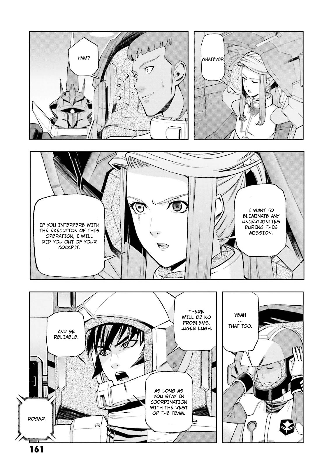 Kidou Senshi Gundam U.C. 0094 - Across The Sky Chapter 12 page 4 - Chapter 12: Black Sleeve Raven
