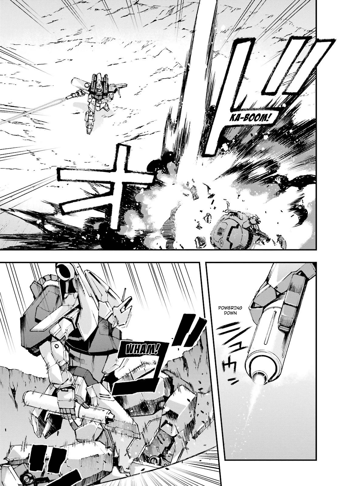 Kidou Senshi Gundam U.C. 0094 - Across The Sky Chapter 13 page 10 - Chapter 13: Blue Flames Intertwine