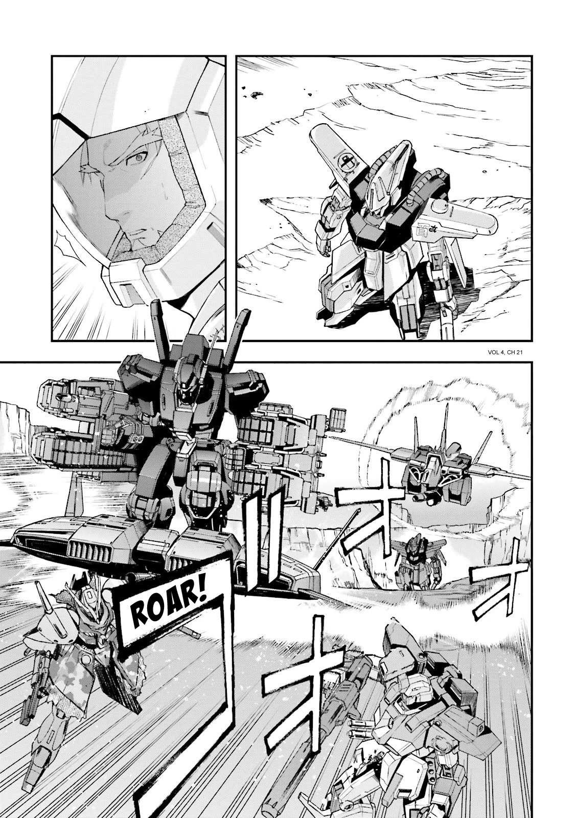 Kidou Senshi Gundam U.C. 0094 - Across The Sky Chapter 13 page 22 - Chapter 13: Blue Flames Intertwine