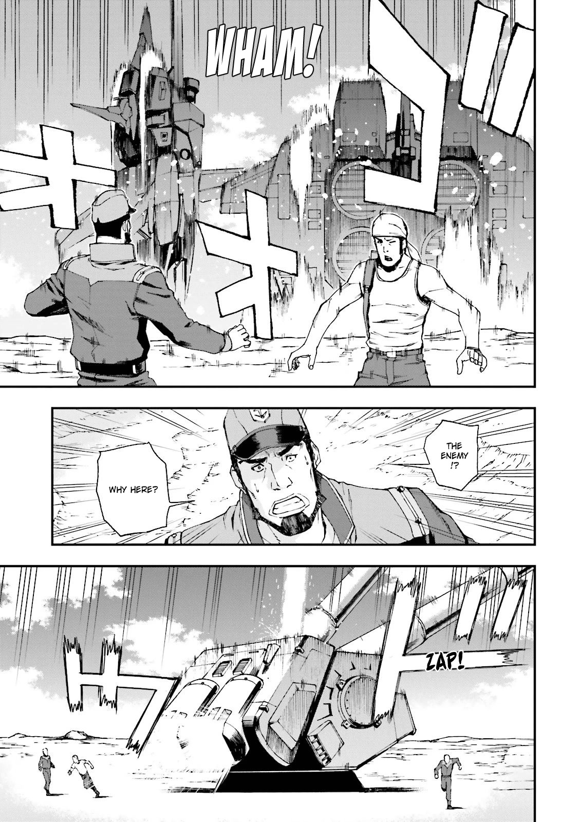 Kidou Senshi Gundam U.C. 0094 - Across The Sky Chapter 13 page 28 - Chapter 13: Blue Flames Intertwine